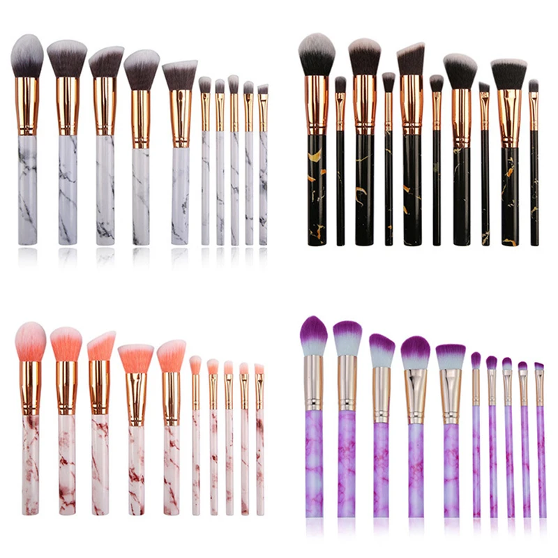 

1/10pcs Eye Makeup Brush Set Artificial Fiber Eyelash Make Up Brush Cosmetic Eye Shadow Foundation Powder Beauty Tool Kit