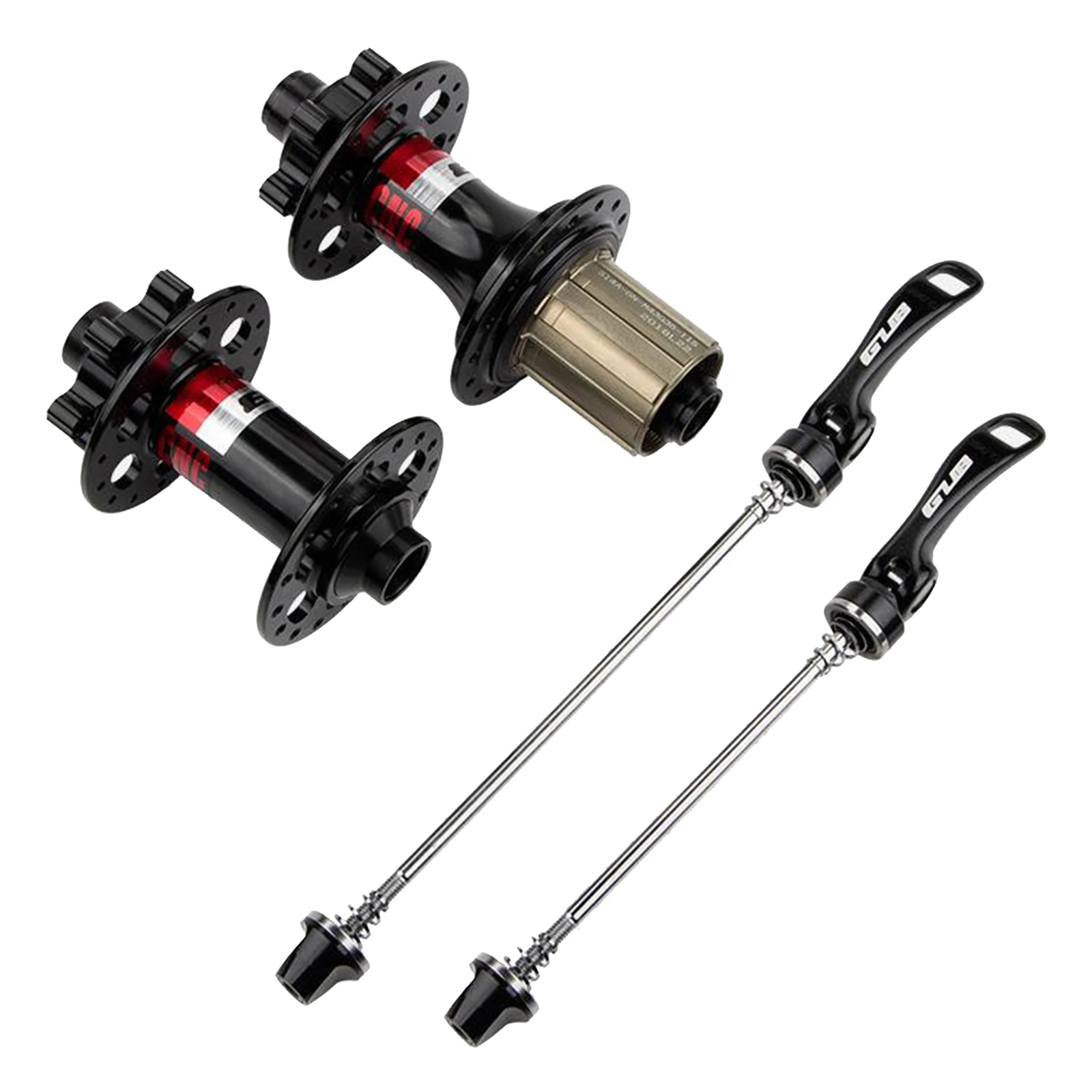 

32 Holes Quick Release Bike Hub Aluminum Alloy Front Rear Disc Brake Hubs Set