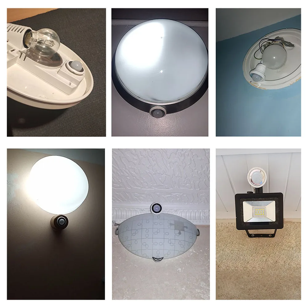 PIR Motion Sensor Auto Switch AC85-265V IR Infrared Detector Adjustable Time Delay and Darkness | Обустройство дома