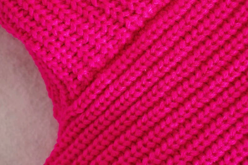 

Loose long sleeve knitted cardigan and women's V-neck, fashion coat, red, pink, new series spring to autumn 2020