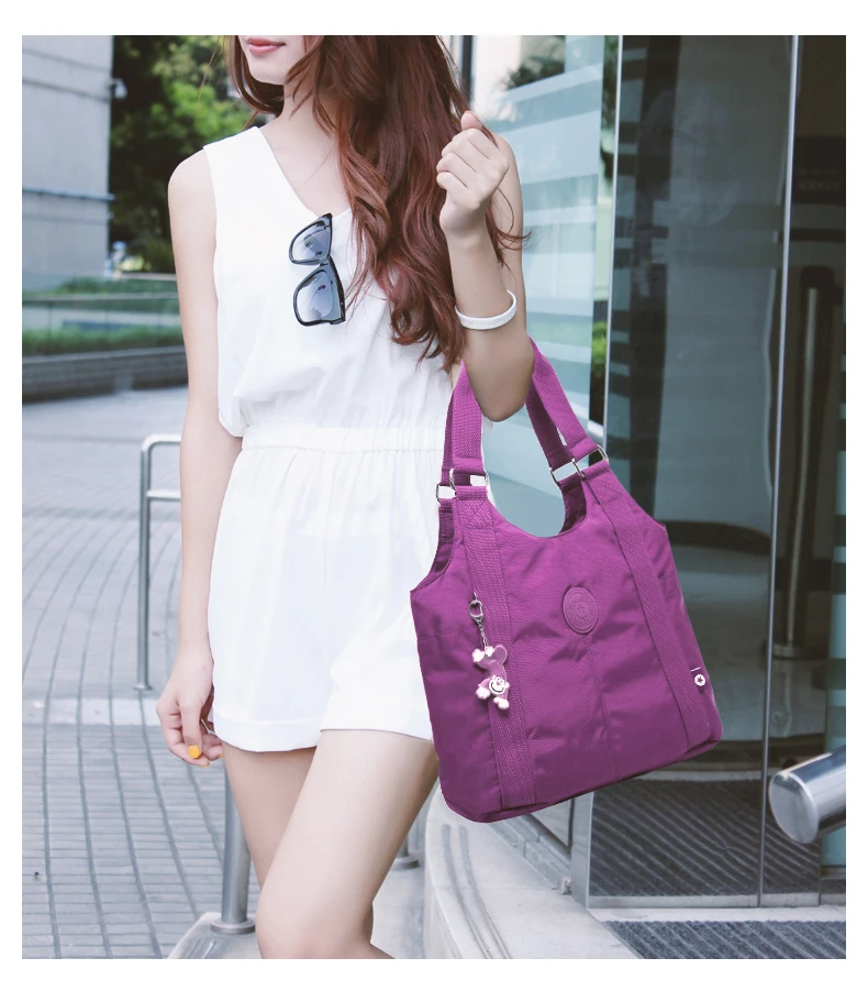 

TEGAOTE Messenger Bag for Women Luxury Designer Purses and Handbag Nylon Top-handle Bags Lady Casual Bolsa Feminina Mujer 2020