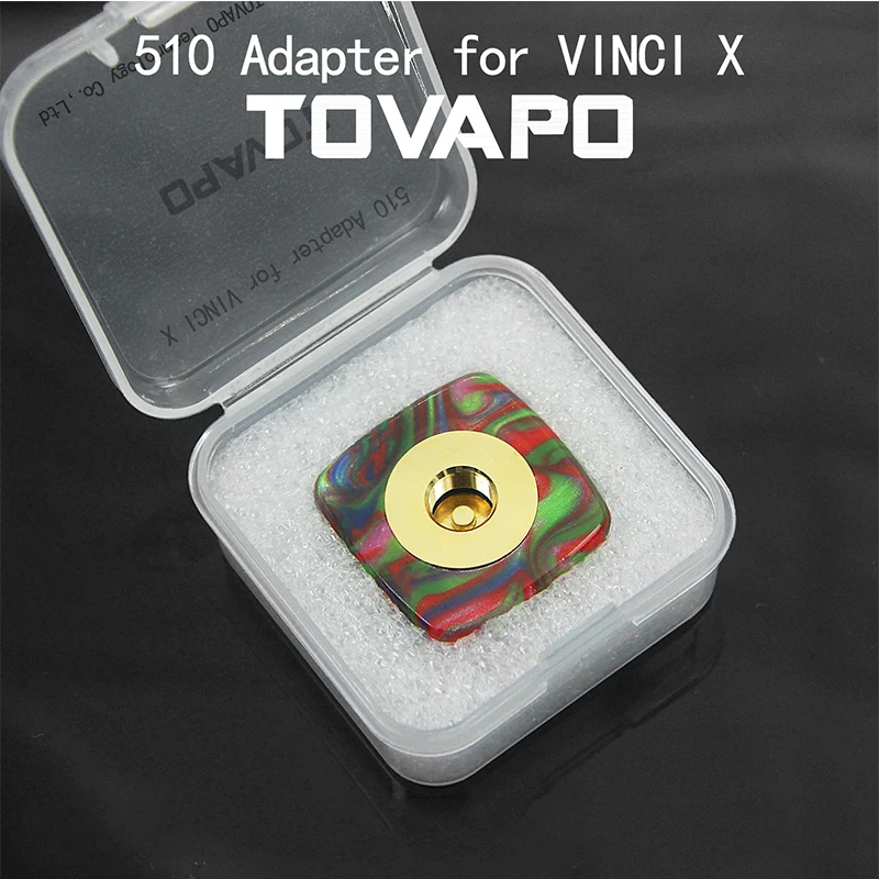 Новейший адаптер TOVAPO 510 для VINCI/ VINCI X RDA/RTA/RDTA электронных сигарет|Аксессуары| |