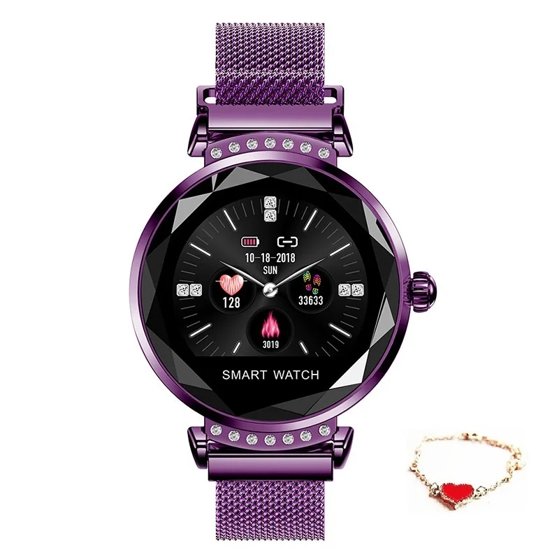 

NEW women smart watch LED display screen fashion luxury brand ladies wrist watch multifunction Waterproof watches reloj mujer