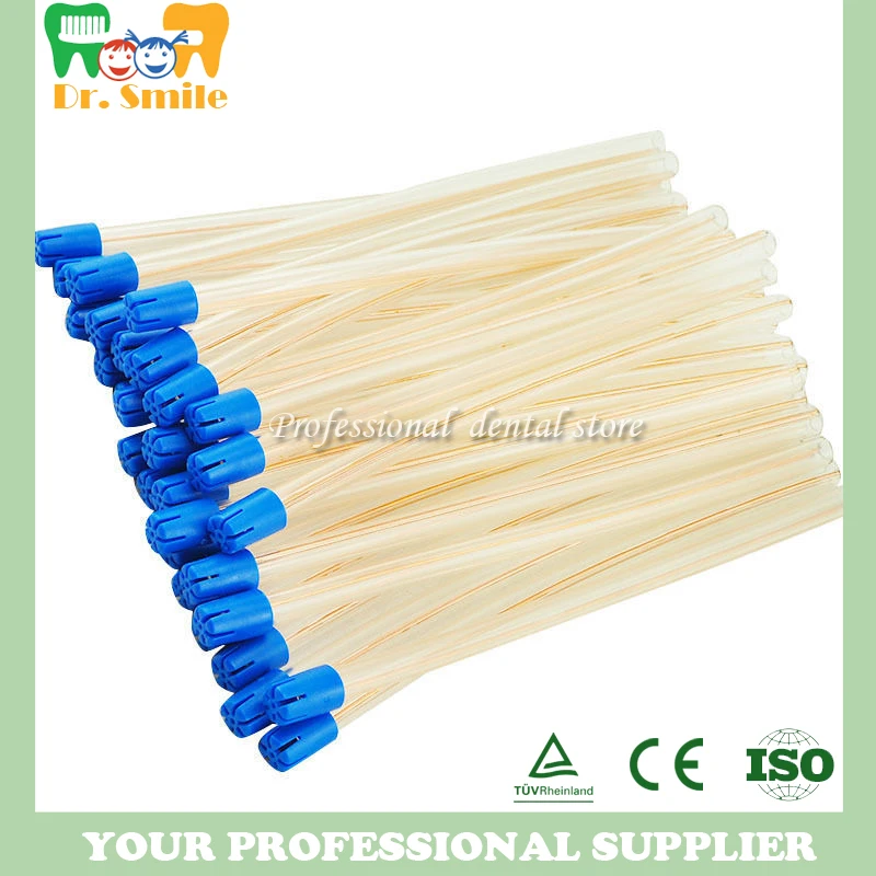 Стоматологический одноразовый слюнявчик эжектор шланг всасывающая трубка