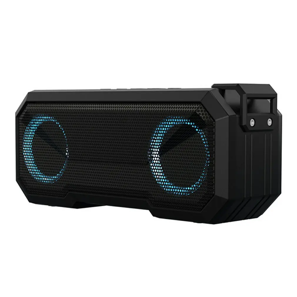 

Wireless Bluetooth-compatible speaker IPX7 waterproof outdoor soundbar colorful luminous speaker power bank subwoofer boombox