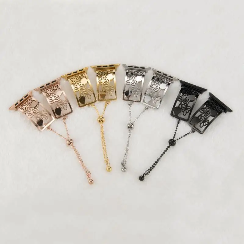 

stainless steel Strap For apple watch band 40mm 44mm Iwatch 38mm 42mm diamond Bracelet watchband apple watch series 4 3 5 se 6