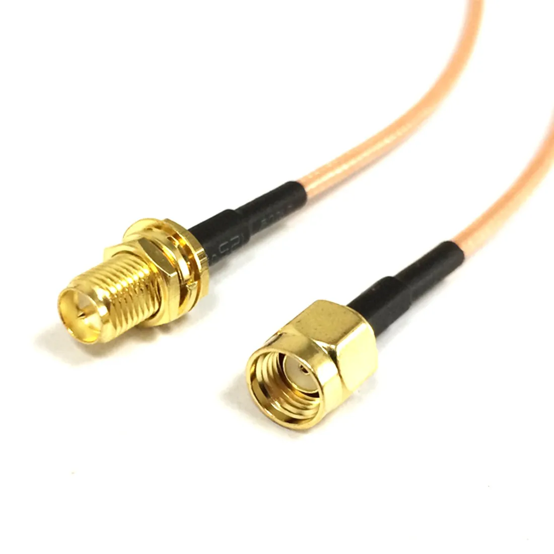

1PC New RG316 Coaxial Cable RP-SMA Male Plug To Reverse Polarity Female Jack Pigtail 15CM Wire Connector For Wifi Router