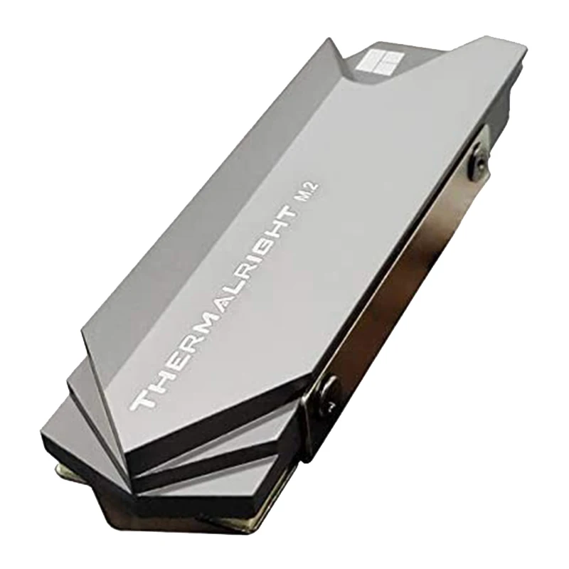 M.2 Радиатор Охладитель NVMe 2280 SSD алюминиевые радиаторы с силиконовой тепловой