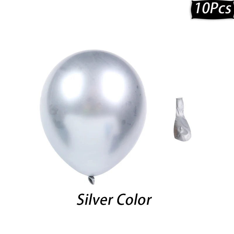 10pcs silver Cyuan DIY воздушный шар колонна-подставка наборы пластиковые зажимы стенд Арка Рамка база и полюс для свадьбы День рождения фестиваль вечерние украшения - Цвет: 10pcs silver