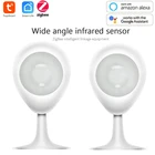 Обновленный смарт-датчик человеческого тела, смарт-датчик движения тела, беспроводное соединение ZigBee, работает с концентратором Alexa Google Home