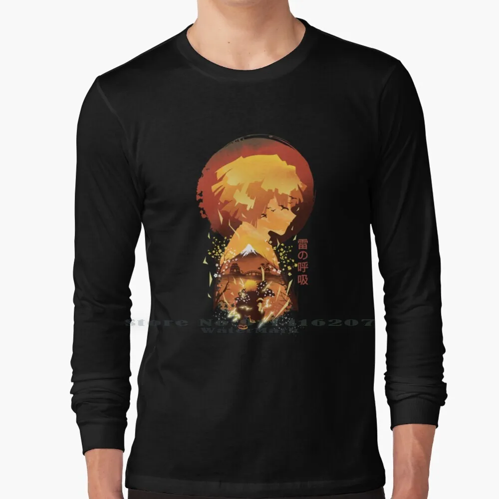 

Футболка Ukiyo E Breath Of Thunder, 100% чистый хлопок, Аниме Манга, Япония, Япония, природа, винтаж, ретро