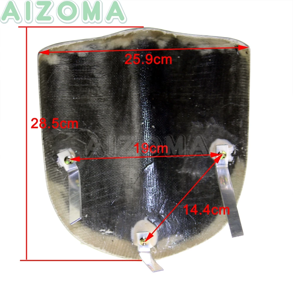 Белые Спортивные мотоциклы лобовое стекло универсальный Fly экран для Buell XB9S XB9SX