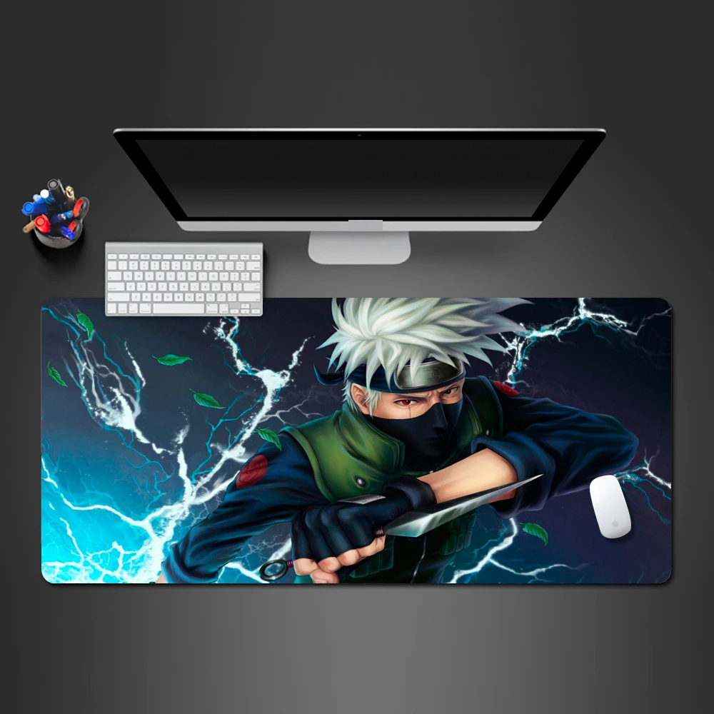 

Классный коврик для мыши Kakashi, высококачественный игровой компьютерный коврик для мыши XL, большой Настольный коврик, коврик для игровой мыш...