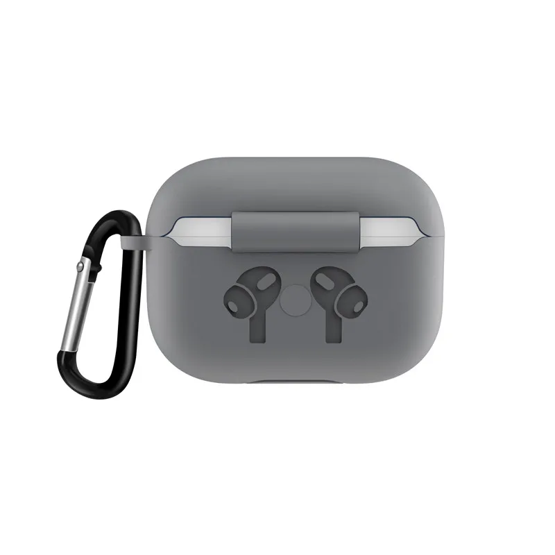 Мягкий силиконовый чехол для AirPods 3 BuckleShockproof чехол для Airpods Pro зарядный чехол светодиодный защитный чехол Аксессуары для наушников