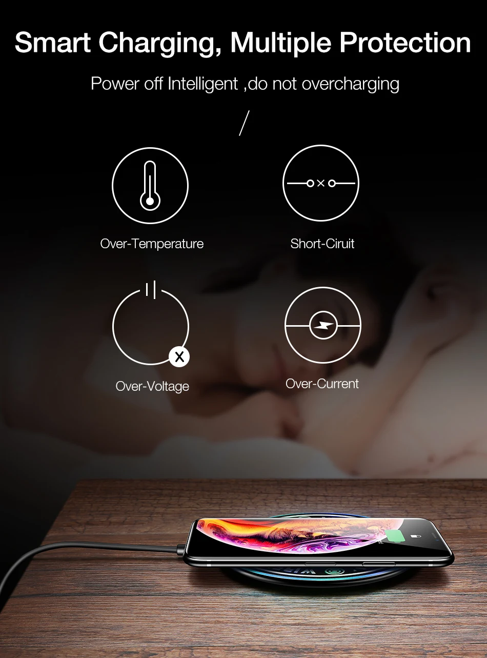 Беспроводное зарядное устройство Qi для Ulefone power 5 телефон аксессуар X 6 6E Для Doogee S70