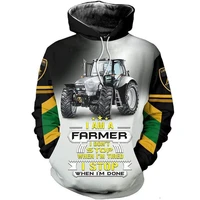 fashion 3d printing tractor all print mens and womens shirts new hoodie zipper sweatshirt