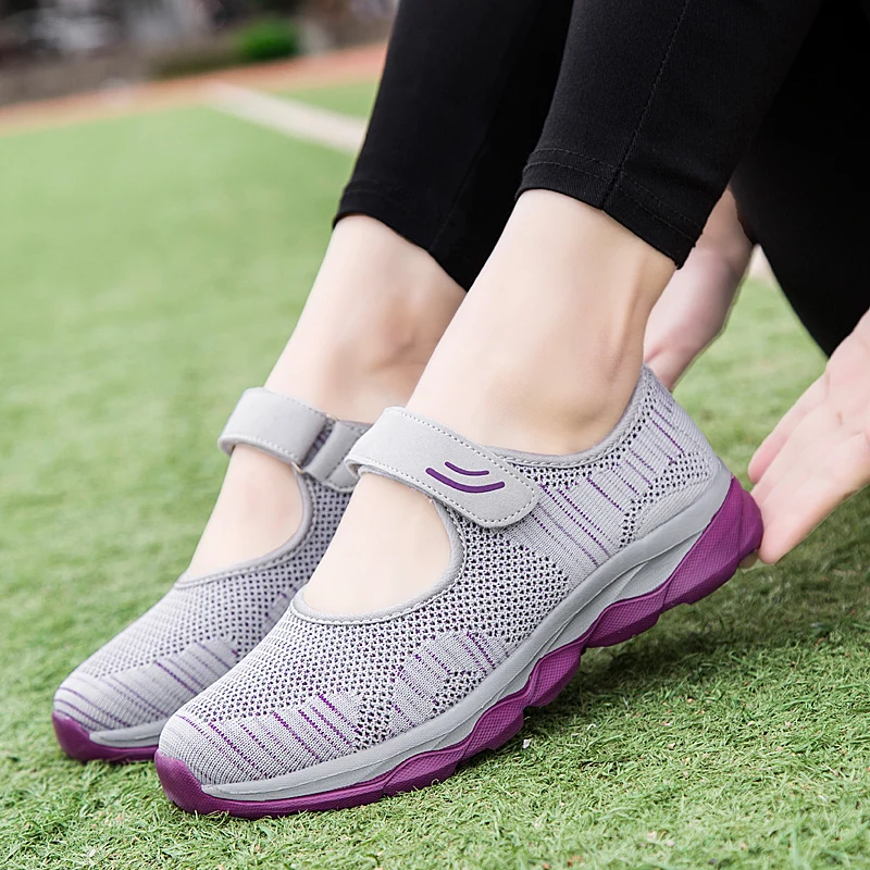 

2021 Fashion Flat Platform Shoes Woman Sneaker Women Breathable Mesh Tenis Casual Sneakers Women Zapatos Mujer Ladies Boat Shoes