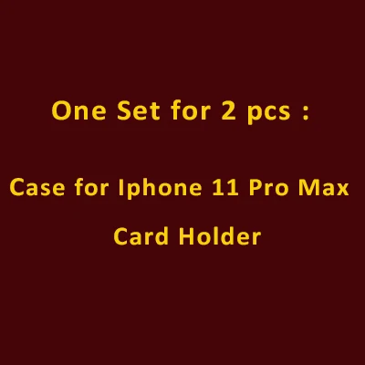 Hiram Beron индивидуальный держатель для карт чехол для телефона для iphone 11 Pro Max роскошный кожаный продукт крокодиловый узор подарочный набор Прямая поставка - Цвет: For Iphone11 Pro Max
