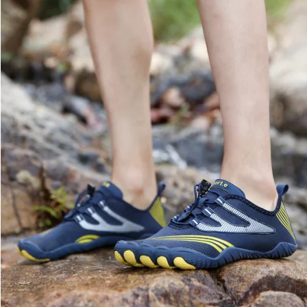 Сандалии мужские прогулочные дышащие Нескользящие для плавания походов парные