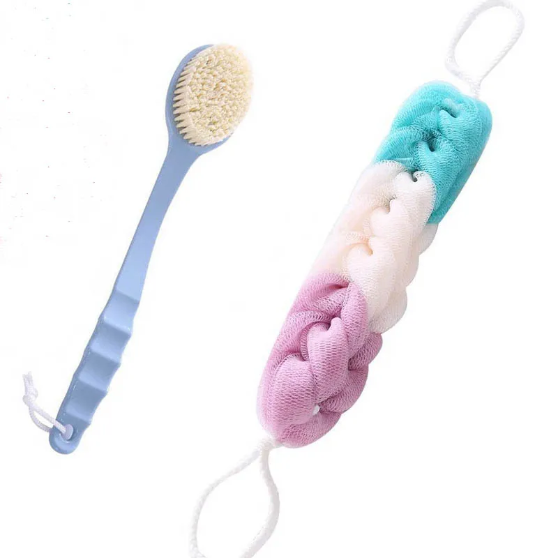 

Large Bath Ball Bath Strip Thickened Long Bath Towel Rub Back Towel Pull Back Strip Bath Brush Bath Wipe Scrub