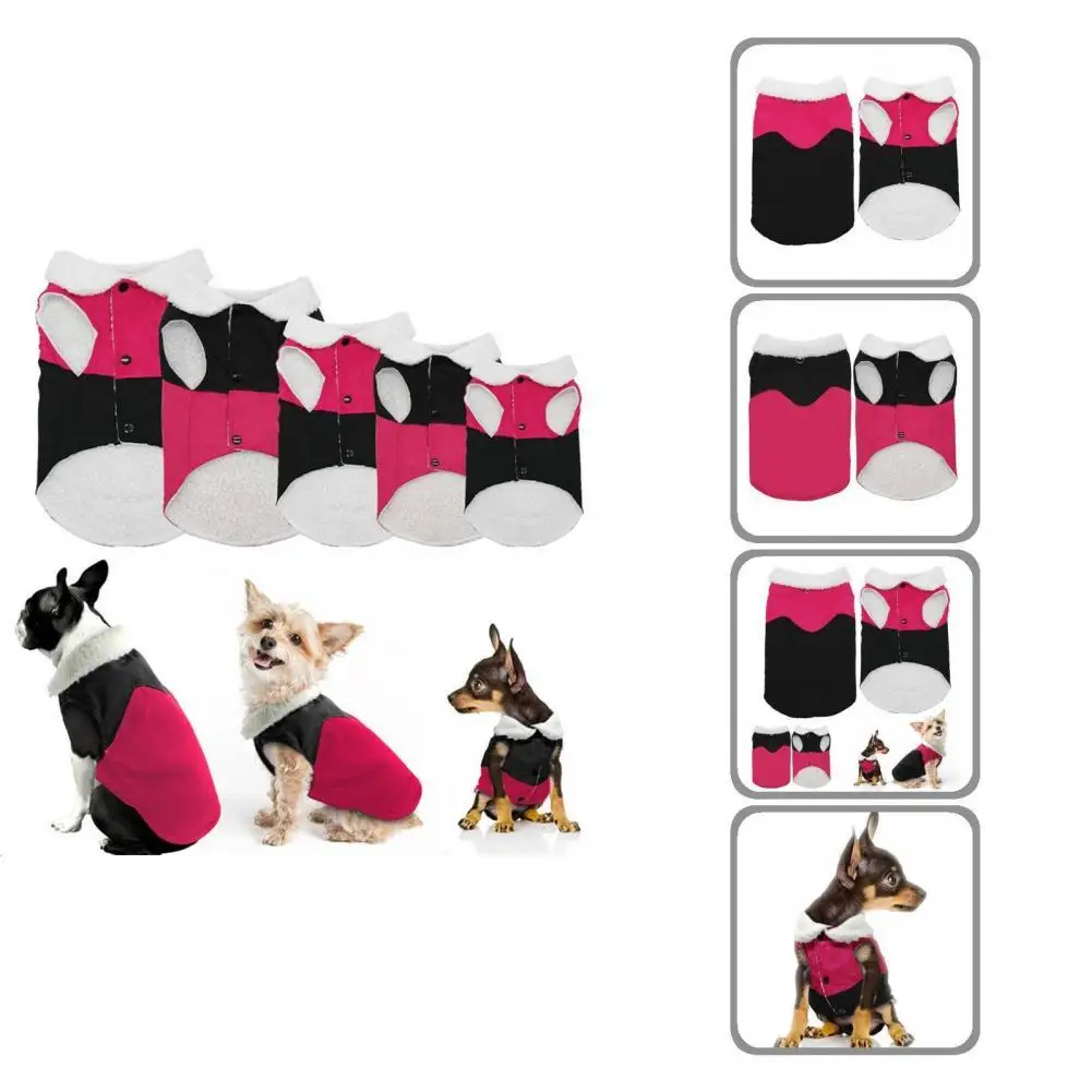 

Одежда для домашних животных, прочный жилет для собак, пальто, одежда, цветная блокировка, сохраняет тепло, пальто для домашних животных