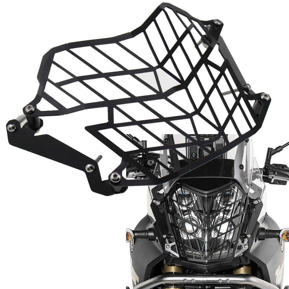 

Motorcycle Aluminium Headlight Protector Grille Guard Cover Protection Grill for Yamaha Tenere 700 TENERE 700 Tenere700