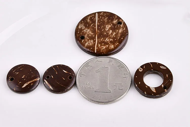 Тибетская Первичная Кокосовая оболочка круглая ручная расшитая бисером