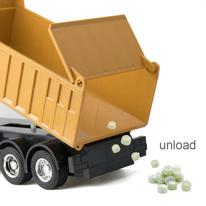 rc инженерный грузовик с диста