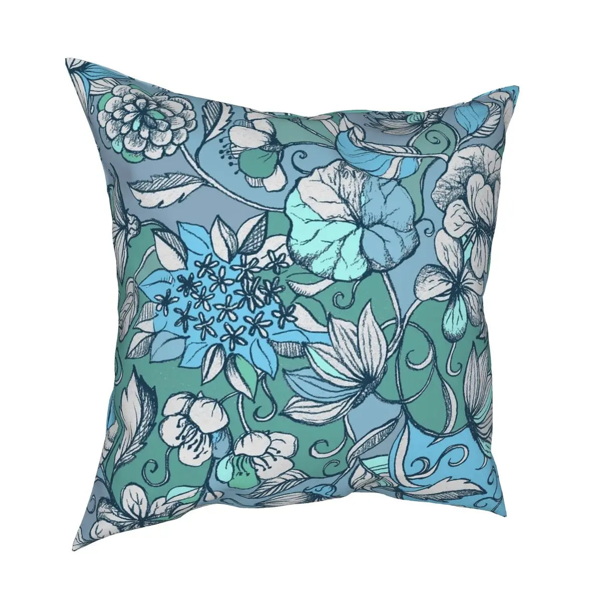 Женская квадратная Подушка-чехол из полиэстера оптом | Дом и сад