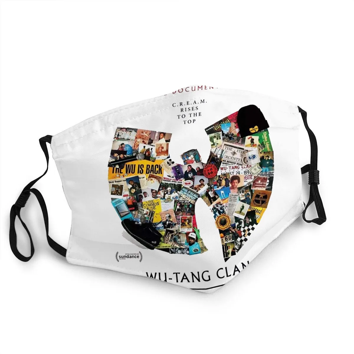 Маска для лица Wutang Clan Pm2.5 моющаяся многоразовая фильтрующая Пыленепроницаемая