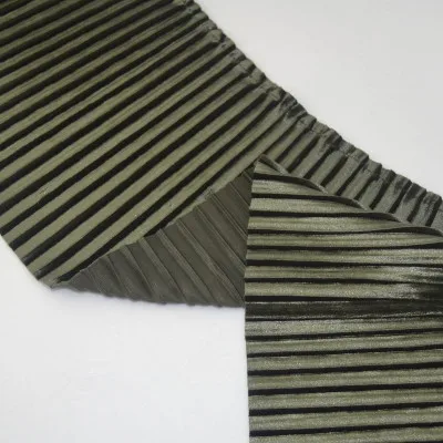 army green Pleuche гофрированные кружевные обрезные оборки кружева с обеих сторон и бархатные кружевные аксессуары для одежды - Цвет: army green