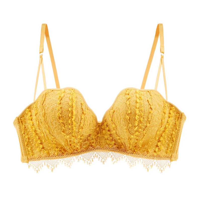 

Lace Sexy Lingerie Push Up Women Bra Comfortable Breathable Wireless Bras Adjustable Female Bralette