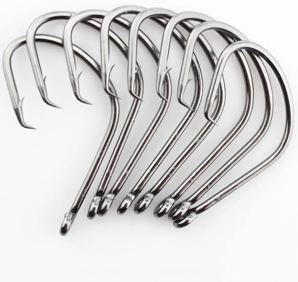 Mix 100pcs 5 Sizes 7381 Fishing Hook Set Kit Sport Circle HC-21 | Спорт и развлечения