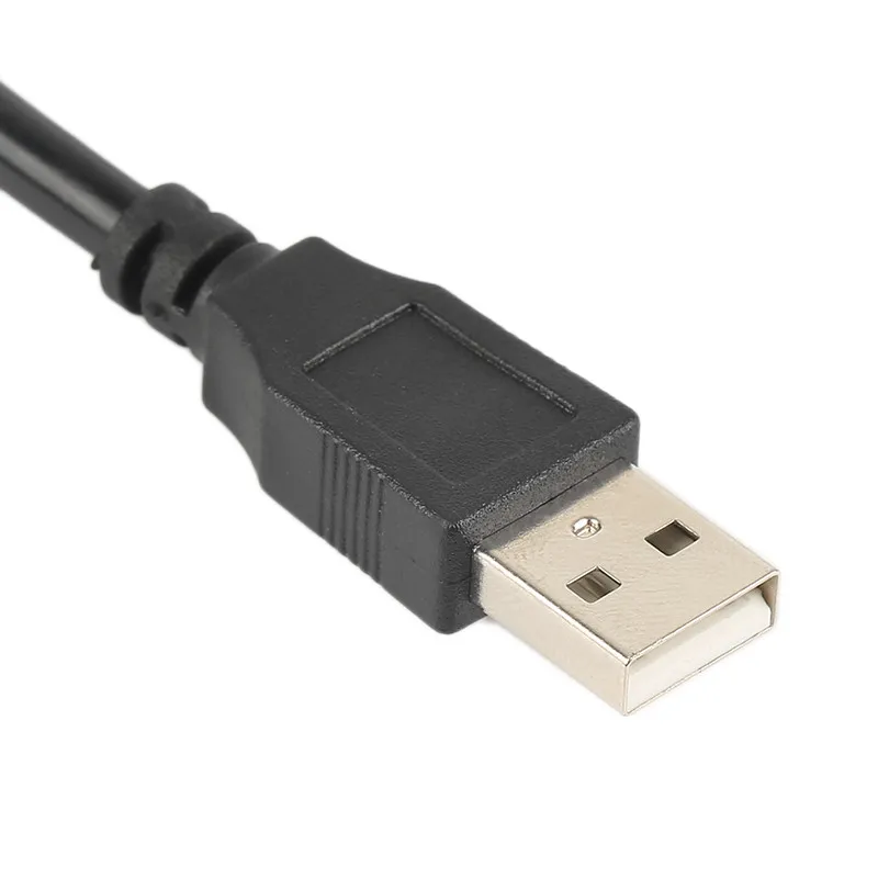 1 шт. черный высокоскоростной USB 2 0 адаптер кабеля принтера шнур тип A штекер B