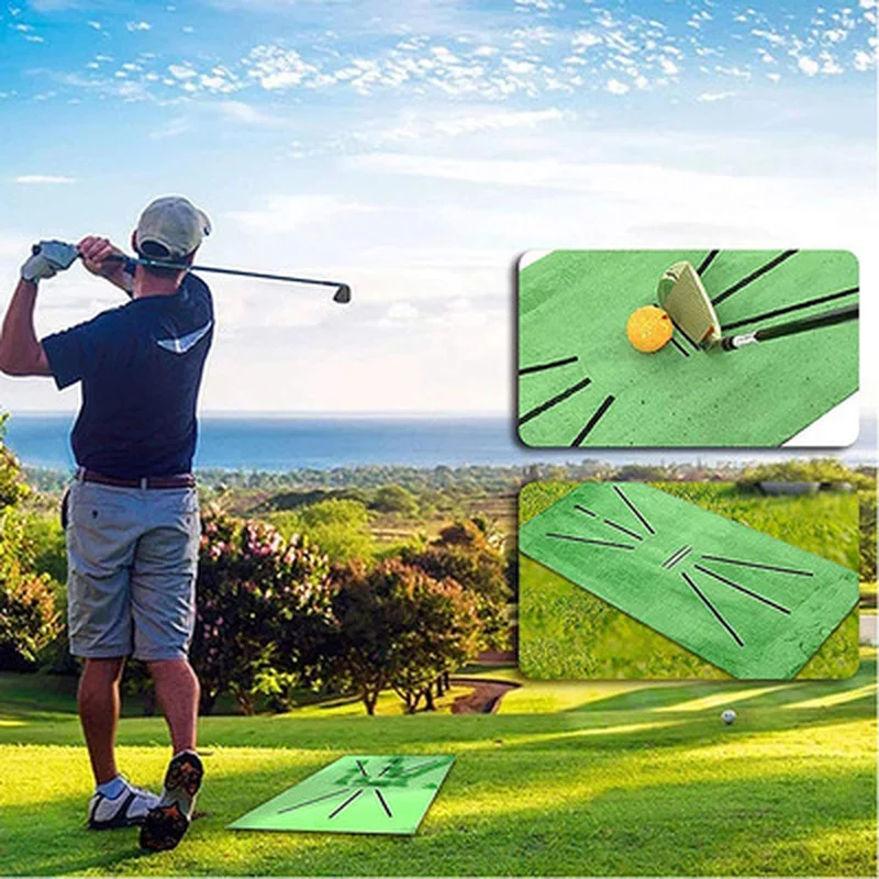 

Golf Practice Swing Detection Mat Batting Golfer Training Auxiliary Mat Indoor Golf Training Mat Outdoor Sports Accessories