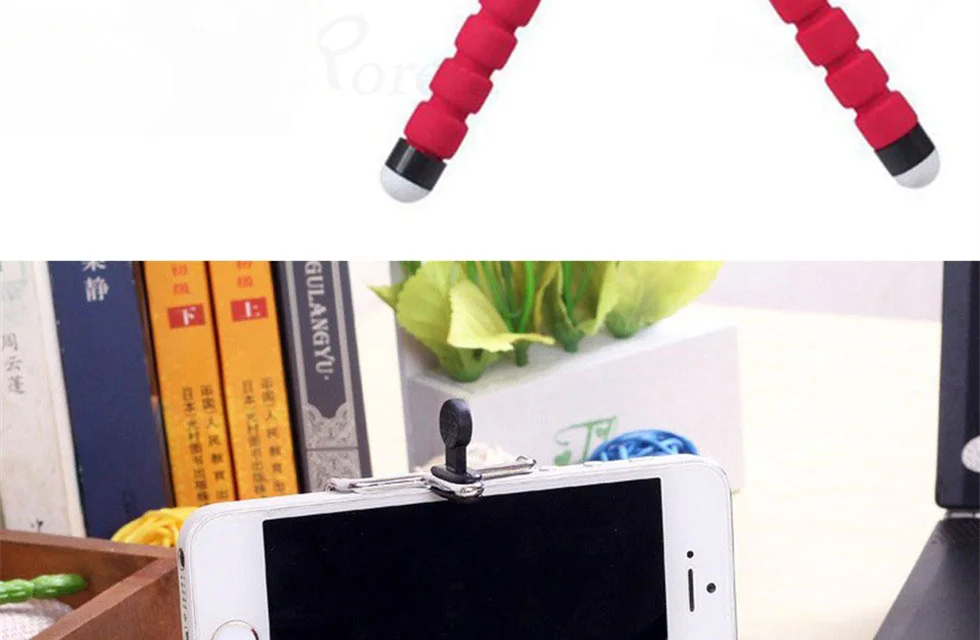 Roreta гибкий губчатый штатив Осьминог для iPhone Bluetooth дистанционный затвор мини кронштейн Настольный Штатив Держатель телефона Подставка
