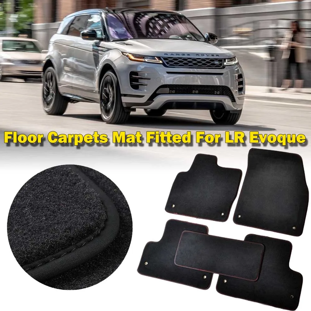 Напольные коврики для автомобиля однотонные нейлоновые защиты LH/RH Range Rover Evoque без