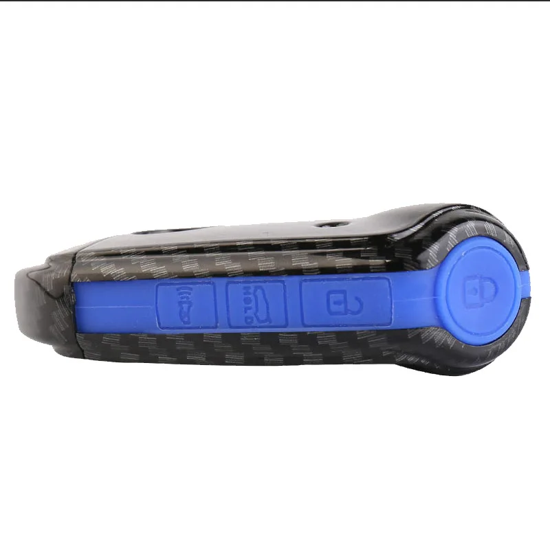 Автомобильный смарт чехол для ключей из углеродного волокна ABS Kia Stinger|Футляр