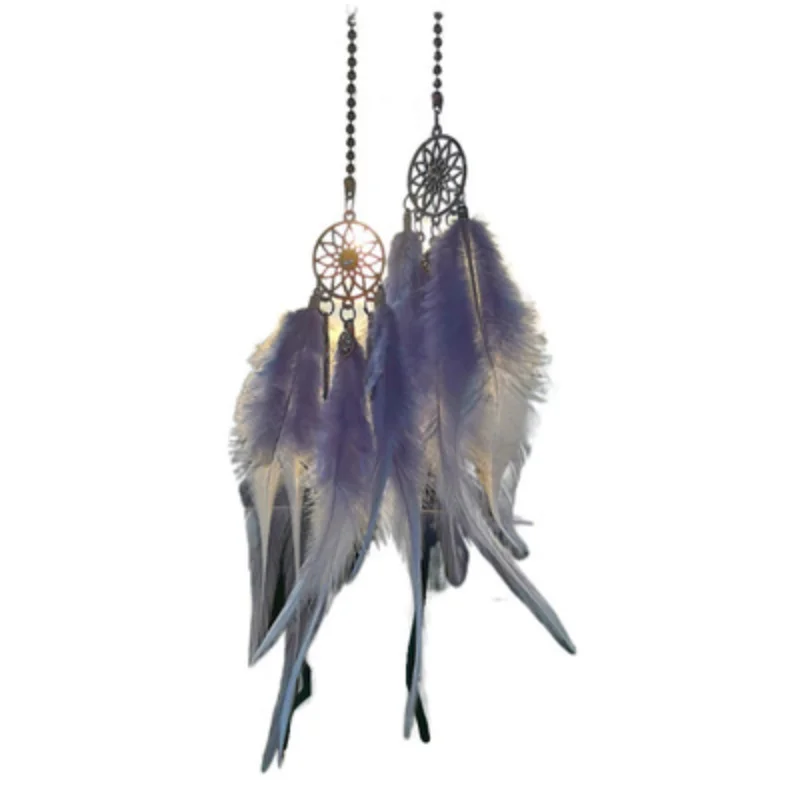 

Mini Dream Catcher Car Pendant Wind Bell Feather Decoration Home Decoration and Wall Decoration Handmade Dream Catcher Gifts