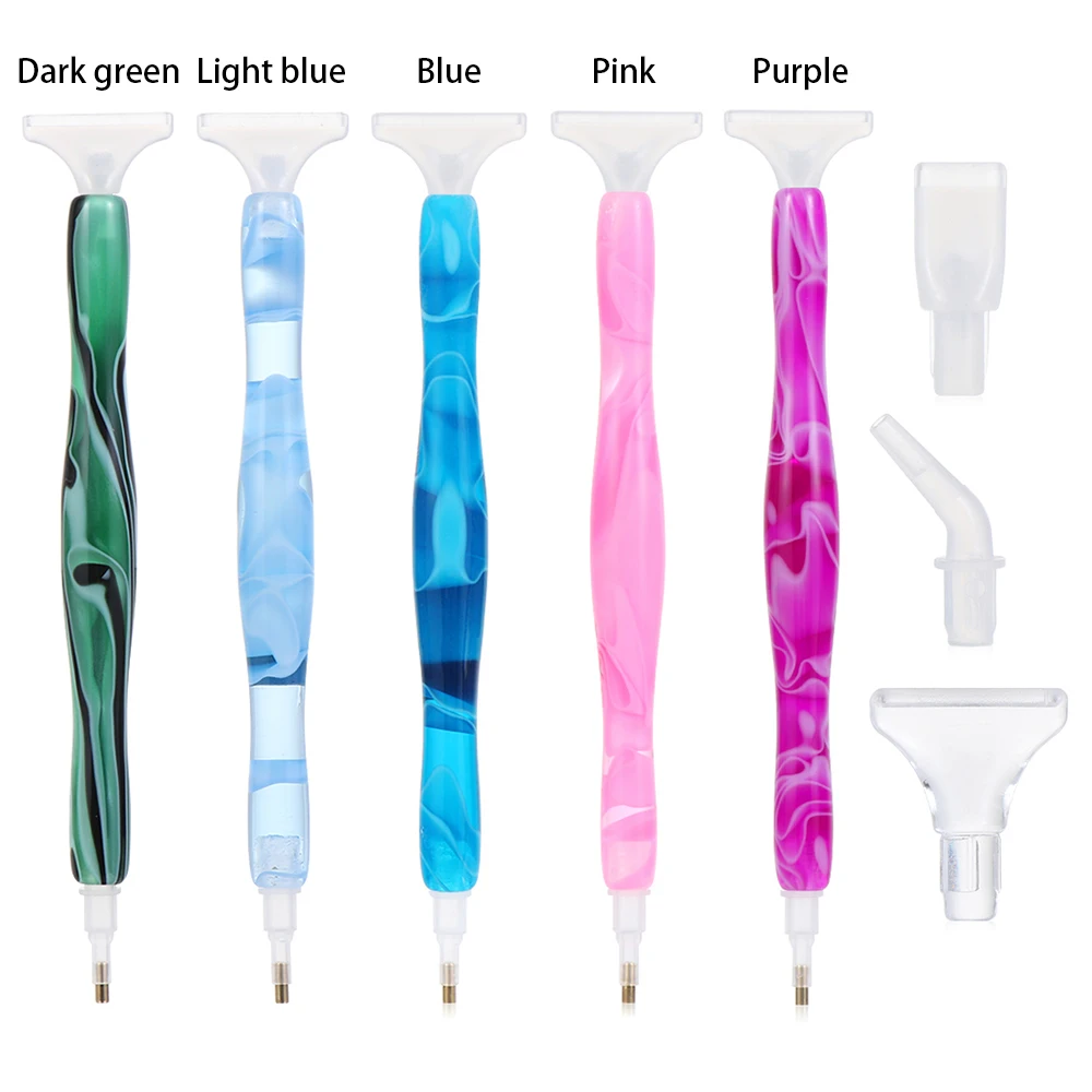 

Double Head Point Drill Pen Crystal 5D Diamond Painting Pen DIY Arts Crafts Cross Stitch Embroidery Sewing Handmade Accessories