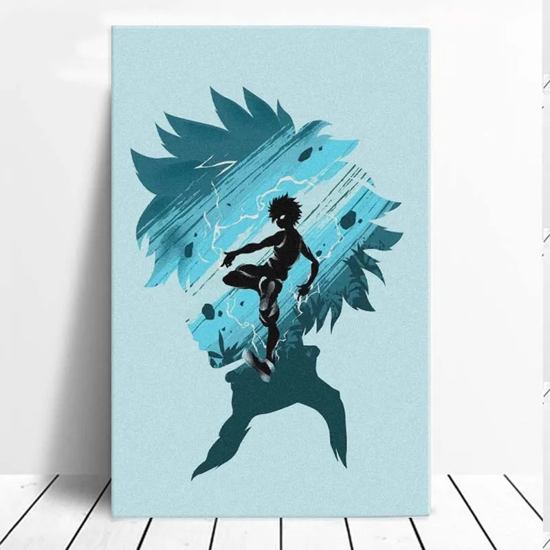 

Thunderbold Killua Hxh Hunter X Hunter Poster Anime Canvas Wall Art Decoration Prints Picture Modern Home Decor Painting Gift
