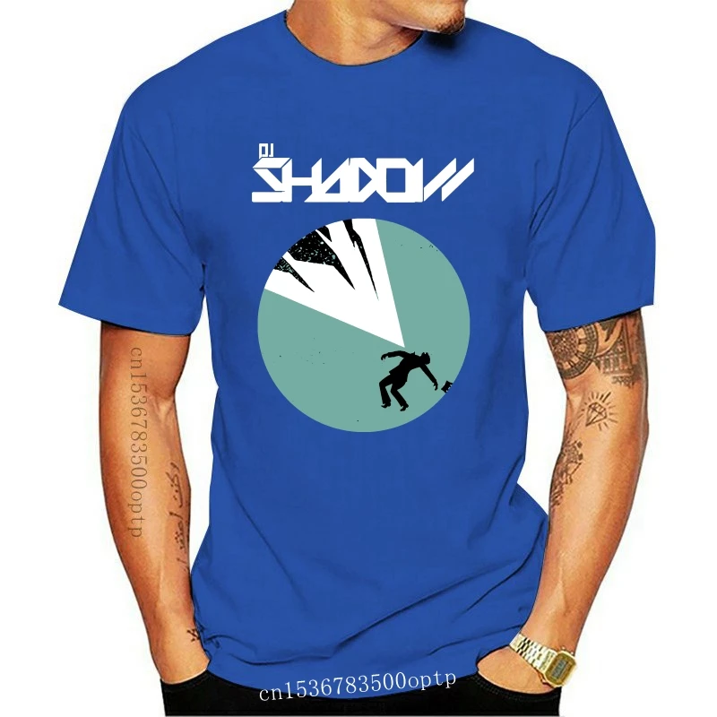 

New Men Short sleeve tshirt DJ Shadow The Mountain Will Fall Tshirt cool Women t-shirt