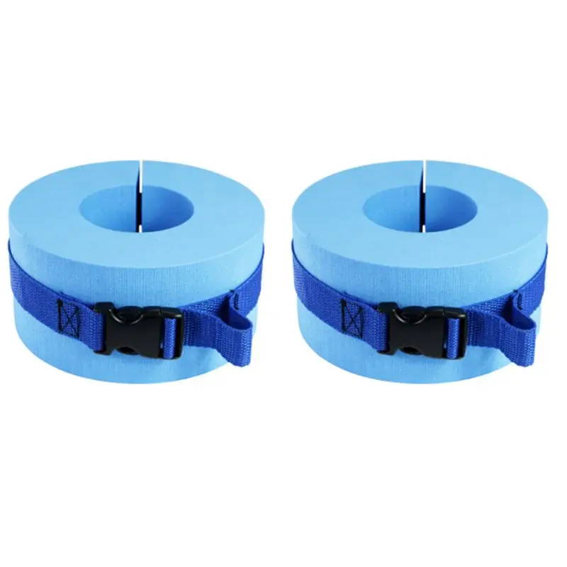 

A Pair Foam Swim Aquatic Cuff Water Aerobics Float Ring Fitness Exercise Ankles Arms Belts With Quick Release Training
