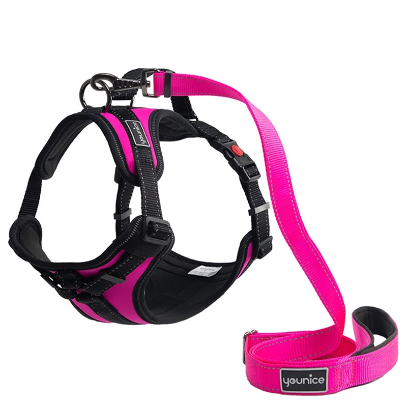 

Adjustable Dog Harness Breathable Pet For Small Medium Large no pull pitbull large pet harness accessories unique products
