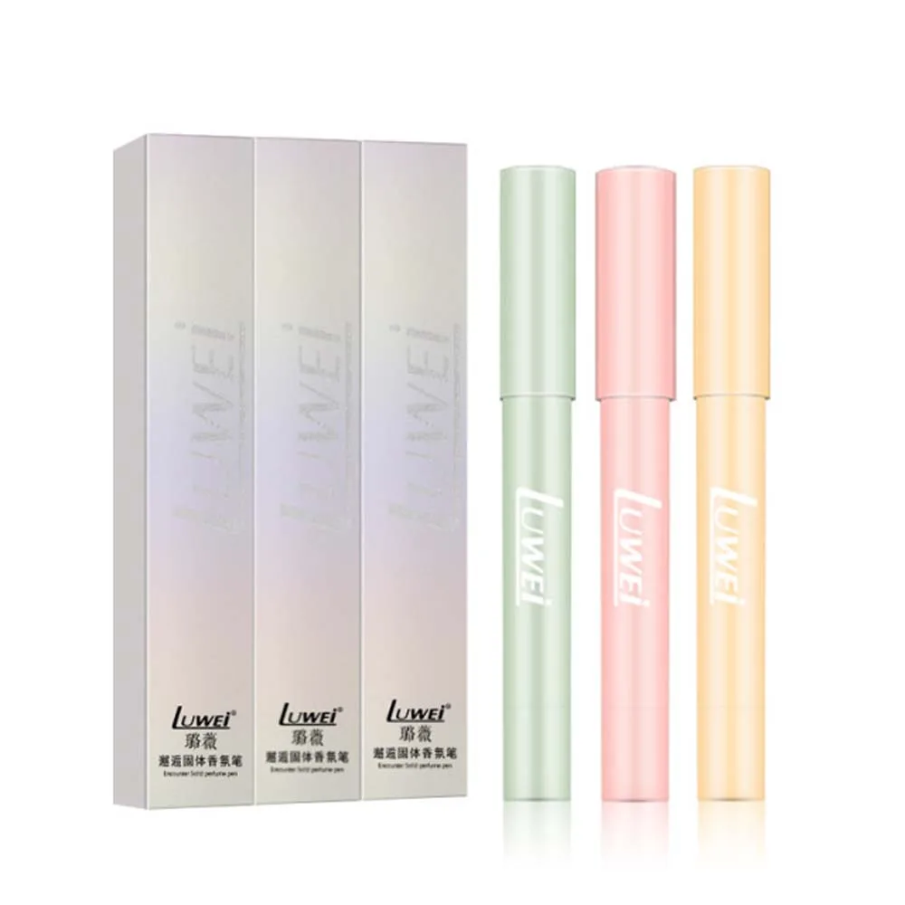 

Portable Solid Perfume Fragrances Unisex Solid Balm Pen Lasting Fresh Light Fragrance Stay Long Solid Stick Body Perfume