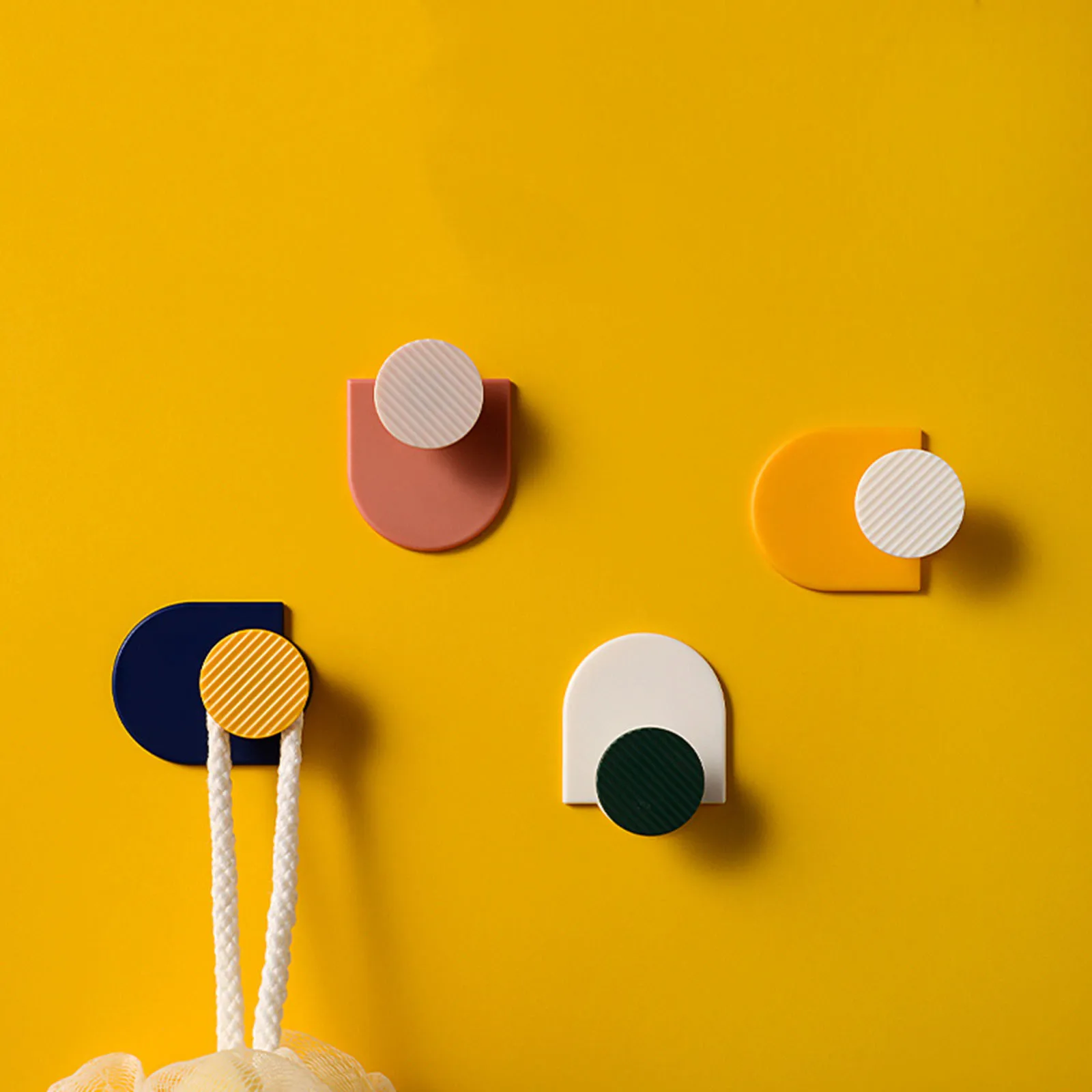 4 шт. многофункциональный крючок Не оставляющий следов|Крючки и направляющие| |