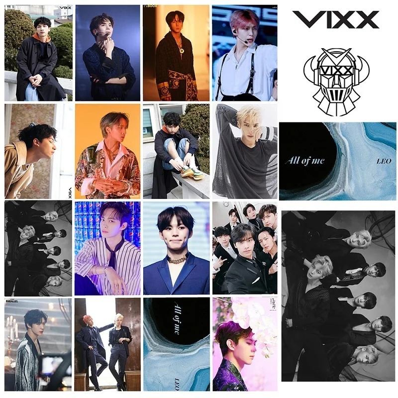 

KPOP VIXX фото карточка Лео все из меня Фото VIXX LR та же открытка автомобиль Xueyun Zheng Zeyun