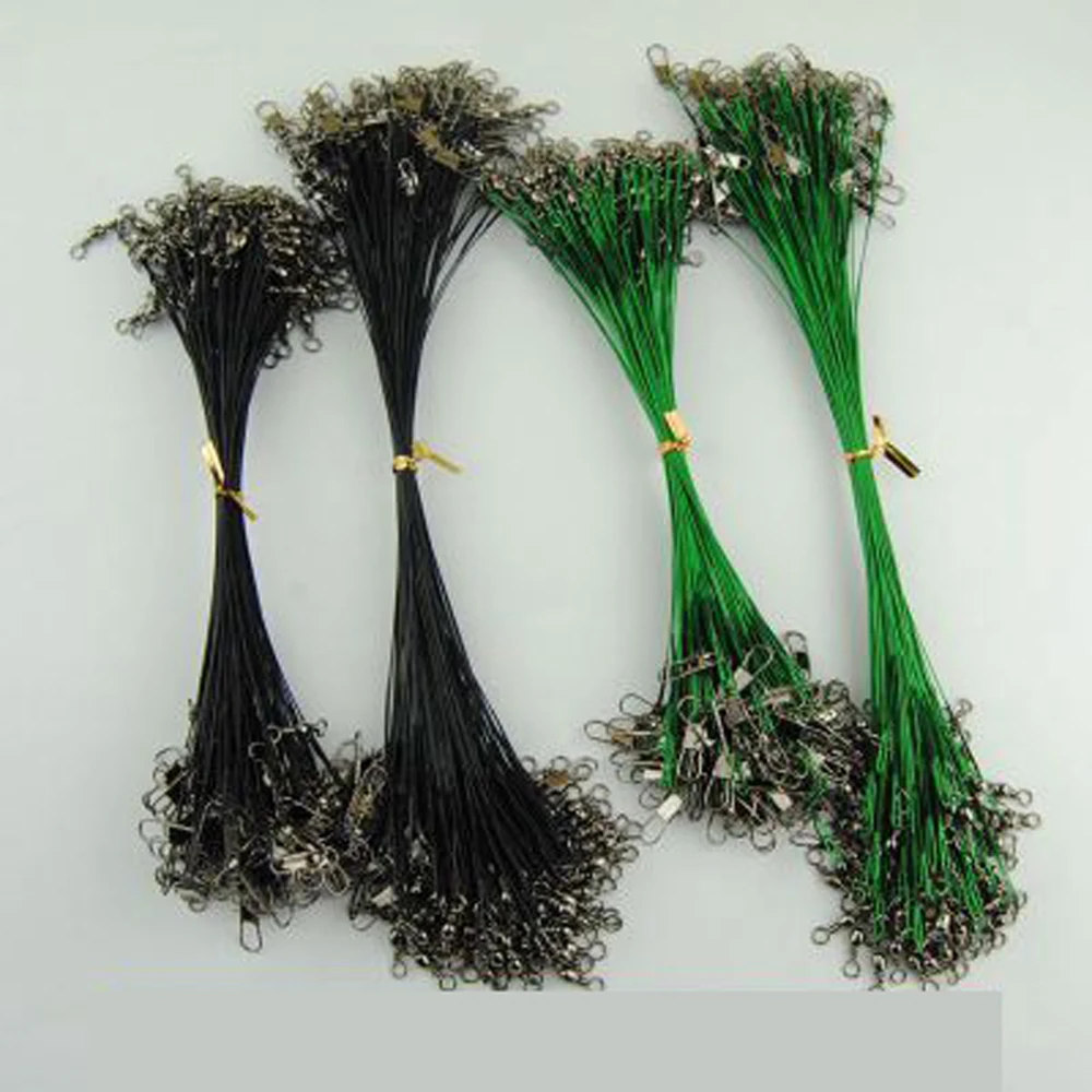 10 шт./Лот поводок для рыболовной лески из нержавеющей стали | Спорт и развлечения