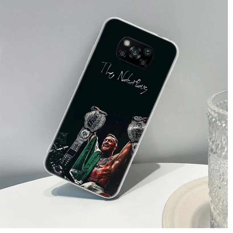 Чехол Conor McGregor для Xiaomi Mi Note 10 Poco M4 M3 M2 X3 Pro X4 NFC F3 F2 F1 A3 A2 Lite A1 CC9E GT |