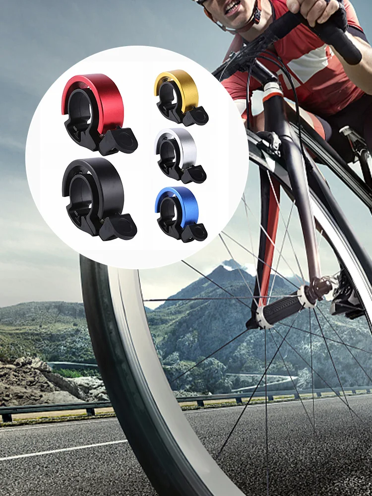 

2pcs Bicycle Bell Bikes Handlebar Aluminium Alloy Horn Safety Warning Alarm Bicycle Outdoor Protective Cycle Accessories for MTB